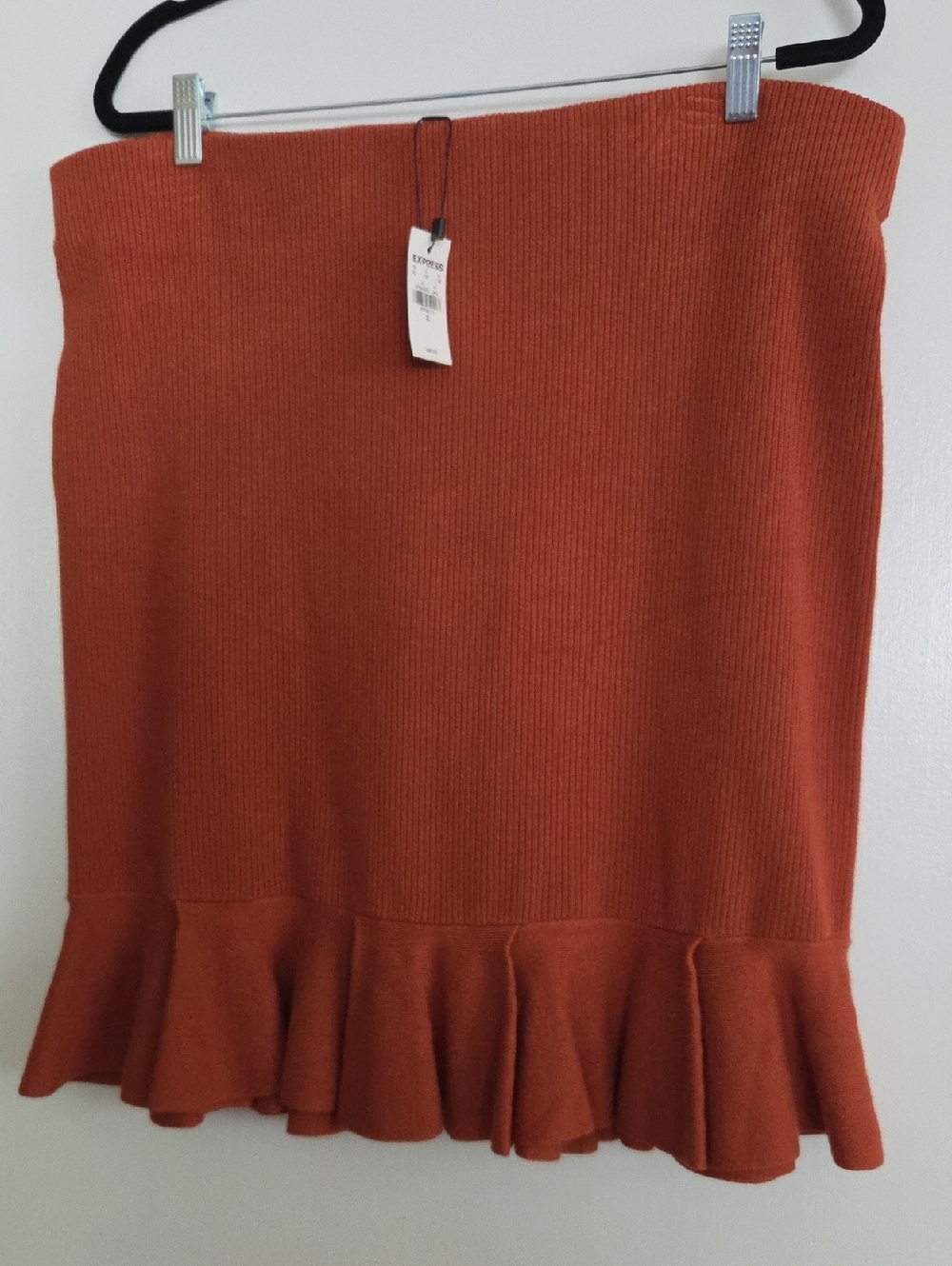 Express Knit Peplum Skirt